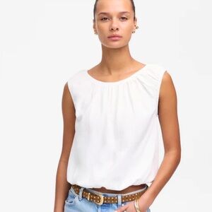 Madewell bubble tee on white